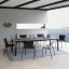 Designová venkovní jídelní židle s područkami ANCÔNE Hedona šedá Onyx