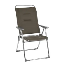 Kempingové křeslo Lafuma ALU CHAM AirComfort hnědá Taupe. Kempingové křeslo Lafuma ALU CHAM AirComfort hnědá Taupe.