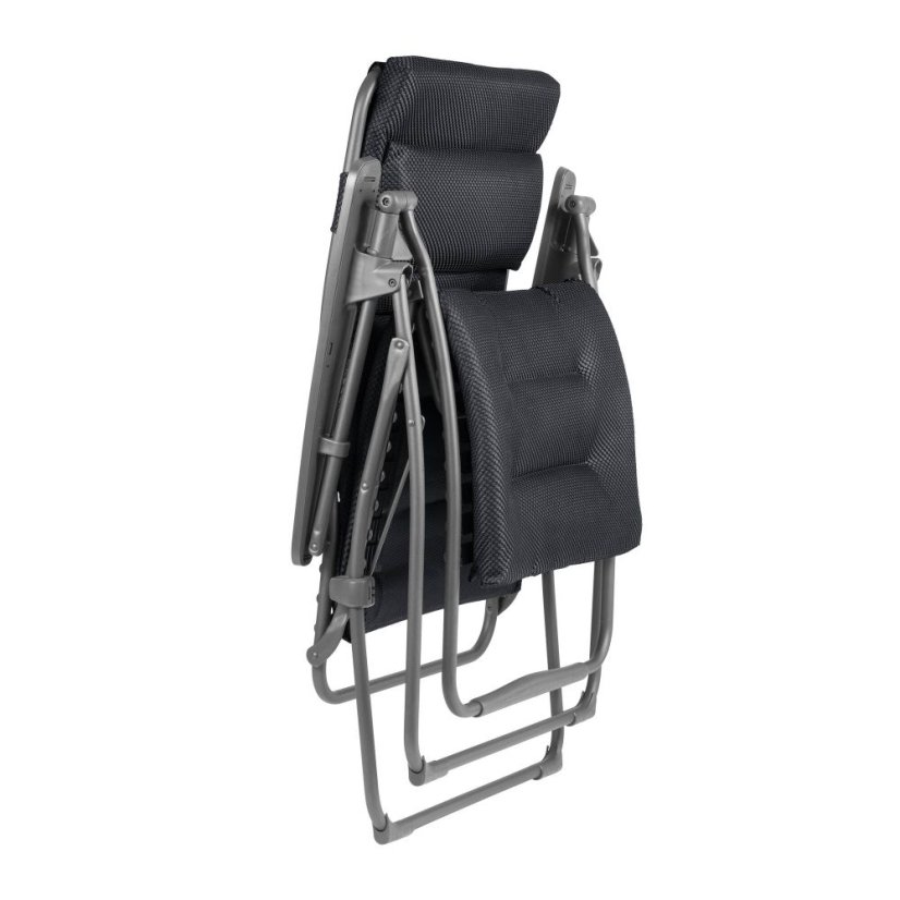 Relaxační křeslo ZERO GRAVITY Lafuma FUTURA XL BeComfort šedá Dark Grey