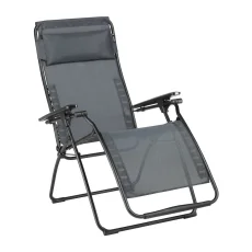 Profi relaxační křeslo ENERGIE šedá Storm