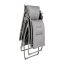 ZERO GRAVITY relaxační křeslo Lafuma Evolution BeComfort® šedá Silver