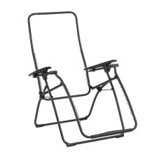 Náhradní rám relaxační křeslo Lafuma FUTURA černá Noir Náhradní rám relaxační křeslo Lafuma FUTURA černá Noir