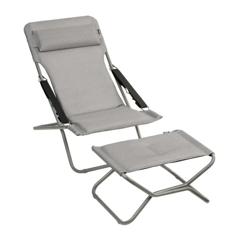 Podnožka Lafuma NEXT BeComfort šedá Silver