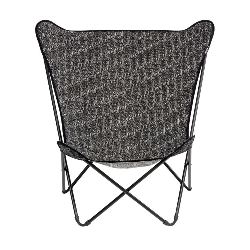 Motýlí křeslo POP UP XL Airlon šedá Cara Hexa