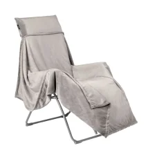 Deka FLOCON béžová Inuit na relaxační křesla Deka FLOCON béžová Inuit na relaxační křesla