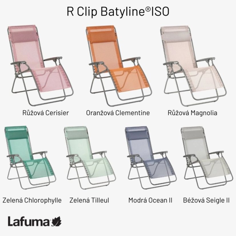 Relaxační křeslo Lafuma R Clip béžová Seigle II