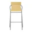 Profi venkovní židle Lafuma HORIZON - Barva potahu: Žlutá Safran T, Potah: BatylineDUO, Barva rámu: Šedá Titan, Typ židle: S područkami, Výška židle: Vysoká
