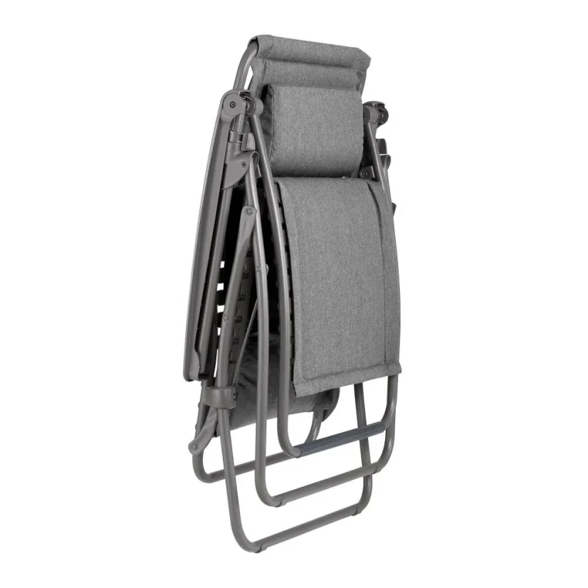 Sada 2 Relaxační křeslo Lafuma Mobilier RSXA Clip LightComfort šedá Ombre