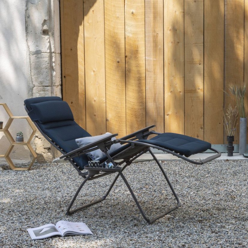 ZERO GRAVITY relaxační křeslo Lafuma Futura BeComfort modrá Bleu Encre