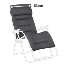 Náhradní potah relaxační křeslo Lafuma RSX/FUTURA XL BeComfort® šedá Dark Grey.