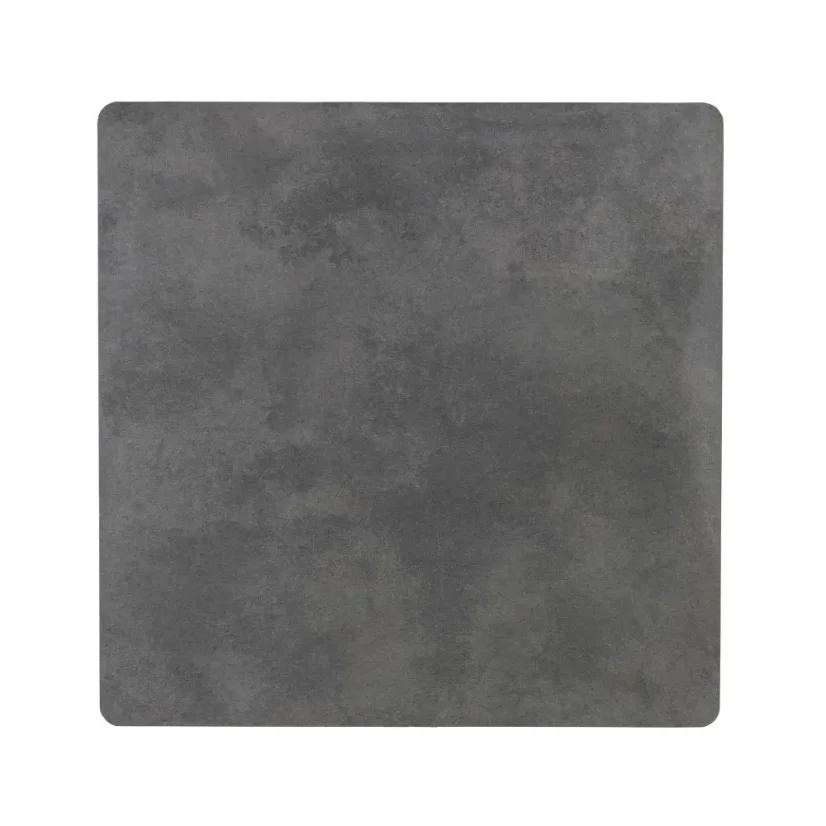 Profi vonkajší stôl HORIZON 2 os. výška štandard - podnož čierna Noir, doska HPL 59x59 cm šedá Mineral