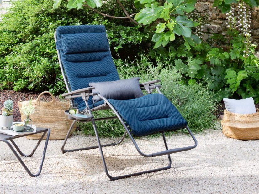 ZERO GRAVITY relaxační křeslo Lafuma Futura BeComfort modrá Bleu Encre