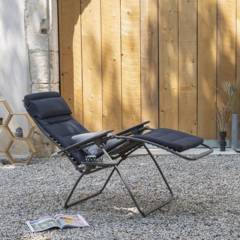 ZERO GRAVITY relaxační křeslo Lafuma Futura BeComfort šedá Dark Grey