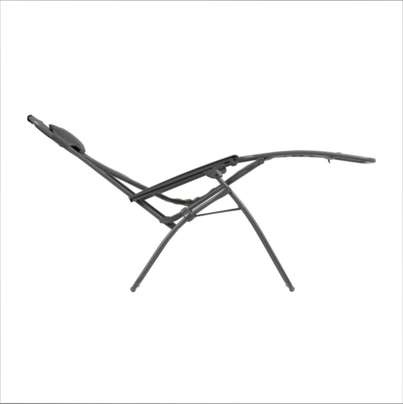 RT2 Polybavlna šedá Ardoise relaxační křeslo Lafuma Mobilier ZERO GRAVITY