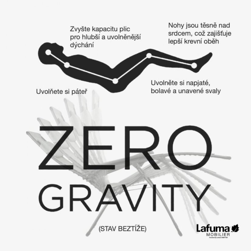 Relaxační křeslo Lafuma Mobilier RSXA Clip XL BatylineISO hnědá Graphite