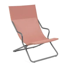 Profi lehátko Lounger HORIZON BatylineDUO oranžová TerreCuite.