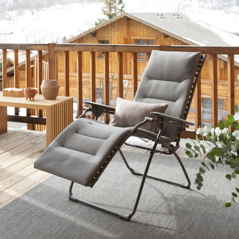 ZERO GRAVITY relaxační křeslo Lafuma Evolution BeComfort® šedá Silver