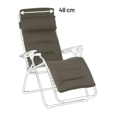 Náhradní potah relaxační křeslo Lafuma RSX(A)/FUTURA AirComfort® hnědá Taupe.