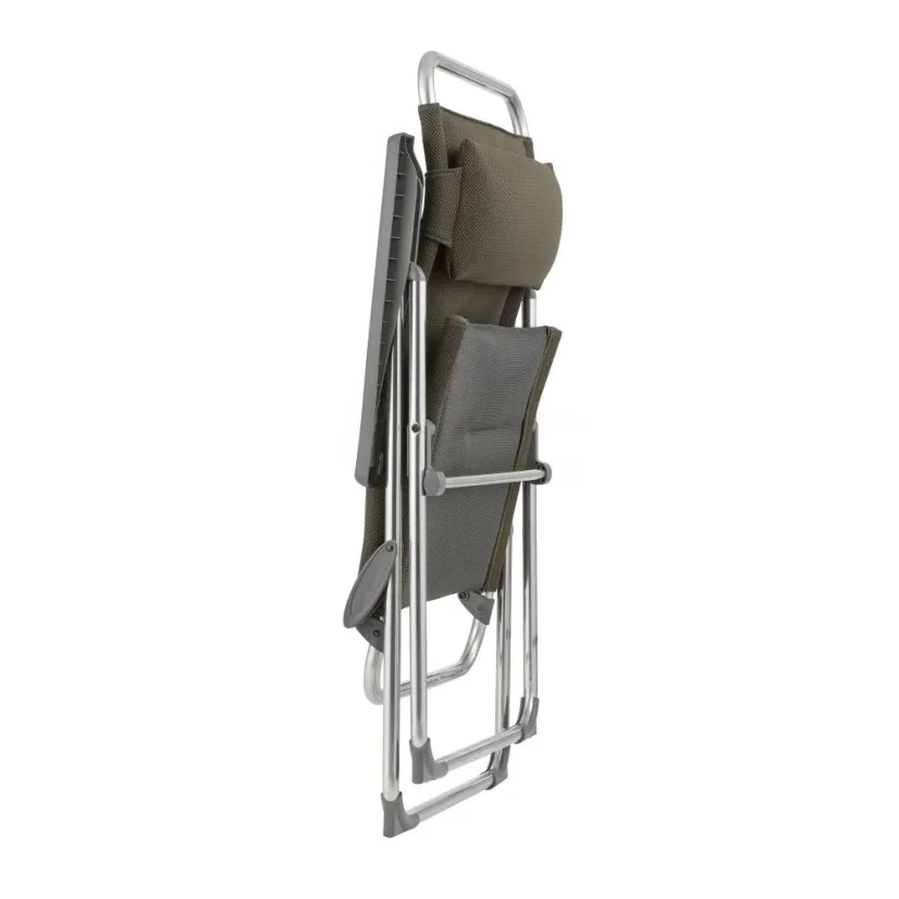 Kempingové křeslo ALU CHAM XL AirComfort hnědá Taupe