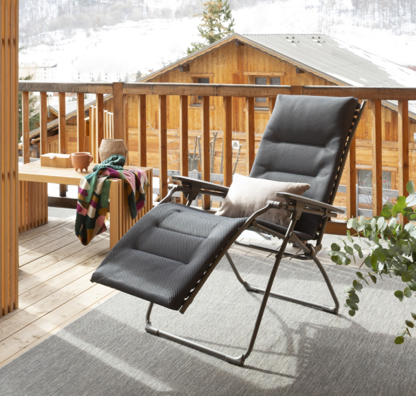 Relaxační křesloZERO GRAVITY Lafuma EVOLUTION BeComfort šedá Dark Grey