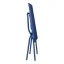 Sada BALCONY II – skládací stůl 64×70 cm + 2 ultra kompaktní židle | ColorBlock modrá Indigo