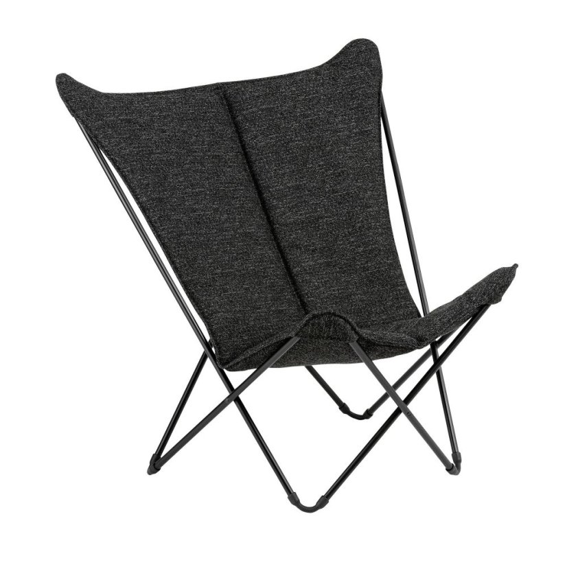 Motýlí křeslo POP UP XL Lafuma SPHINX Tundra černá Ebene