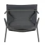 Nízké lounge křeslo VENCE BeComfort šedá Dark Grey
