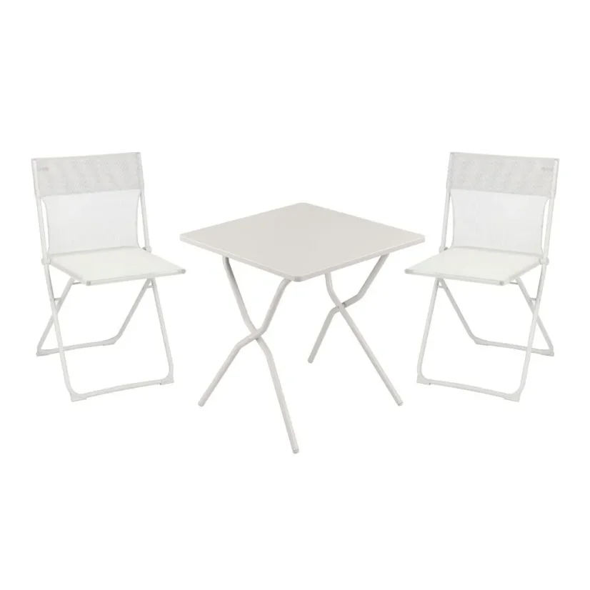 Skládací balkonová židle Lafuma BALCONY II béžová Seigle – sada 2 ks