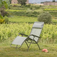 Relaxační křeslo Lafuma R Clip Colorblock zelená Moss