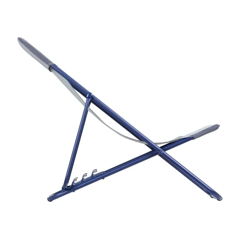 Polohovací lehátko MAXITRANSAT ColorBlock BatylineISO modrá Indigo