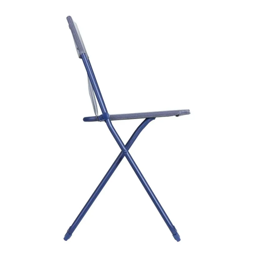 Venkovní jídelní židle 2 ks Lafuma BALCONY II - Barva potahu: Modrá Indigo CB