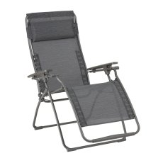 Relaxační křeslo ZERO GRAVITY Lafuma FUTURA BatylineDUO šedá Obsidian