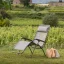 Relaxační křeslo Lafuma R Clip Colorblock hnědá Terre