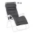 Náhradní potah relaxační křeslo Lafuma RSX/FUTURA XL BeComfort® šedá Dark Grey.