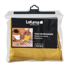 Náhradní potah designové motýlí skládací křeslo Lafuma POP UP XL žlutá Curry.