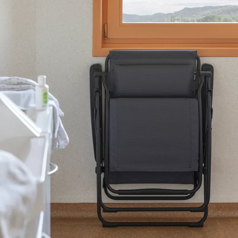 Profesionálne relaxačné kreslo ENERGIE sivá Storm