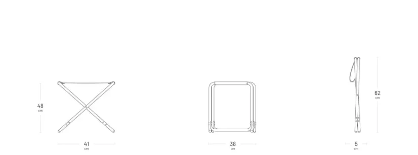 Kempingová stolička ALU PL BatylineIso zelená Moss