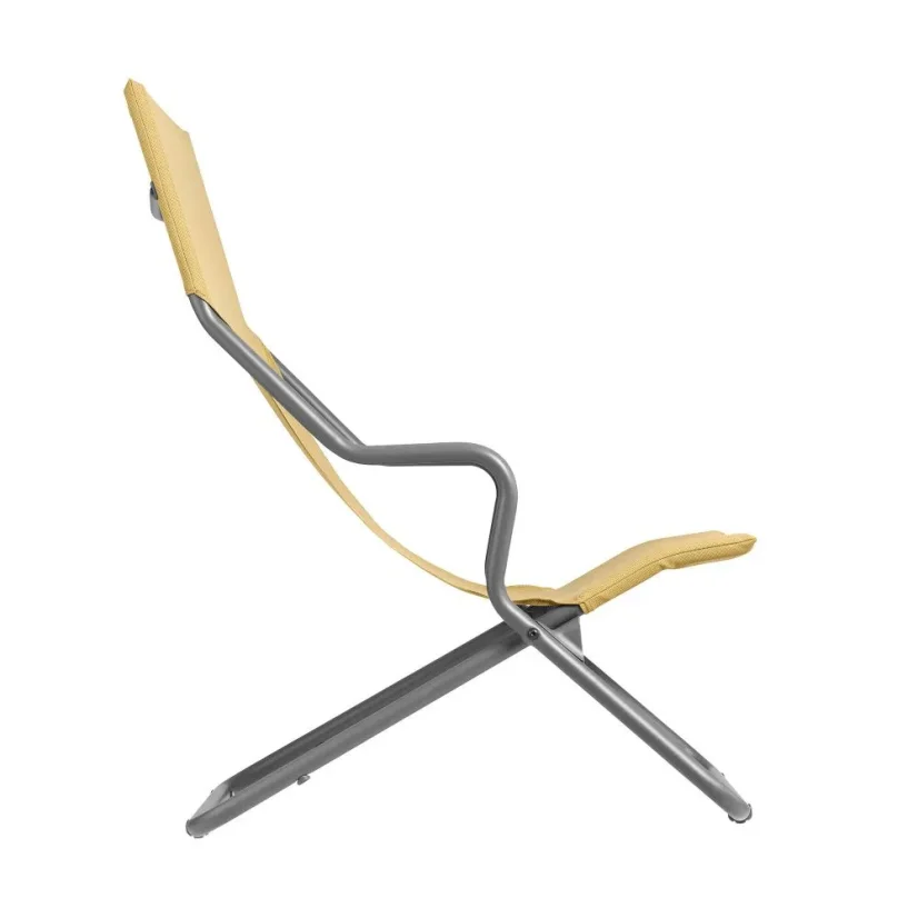 Profi lehátko Lounger HORIZON BatylineDUO žlutá Safran.