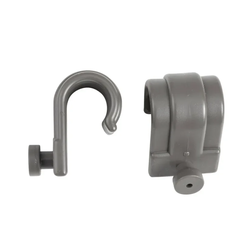 Náhradní klipy pro připevnění držáku nápojů Lafuma šedá Titan