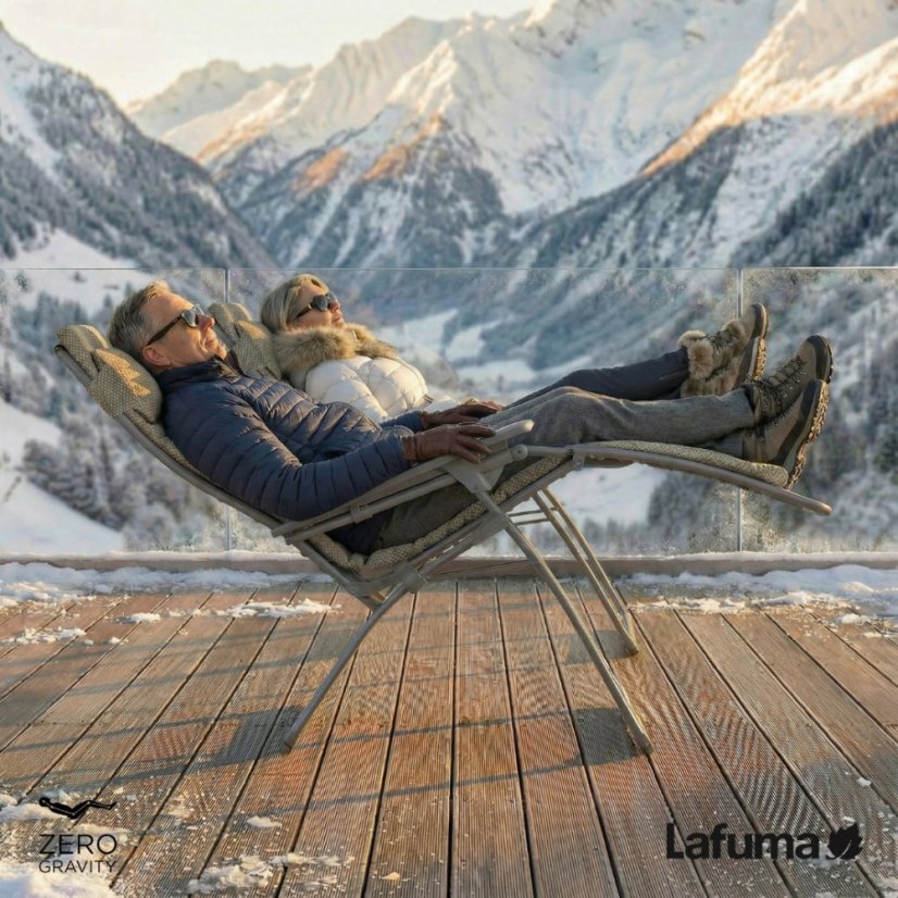 Zvýhodněná sada: 2x Relaxační křeslo FUTURA BeComfort šedá Silver (vel. standard a XL) + 2× držák nápojů ZDARMA