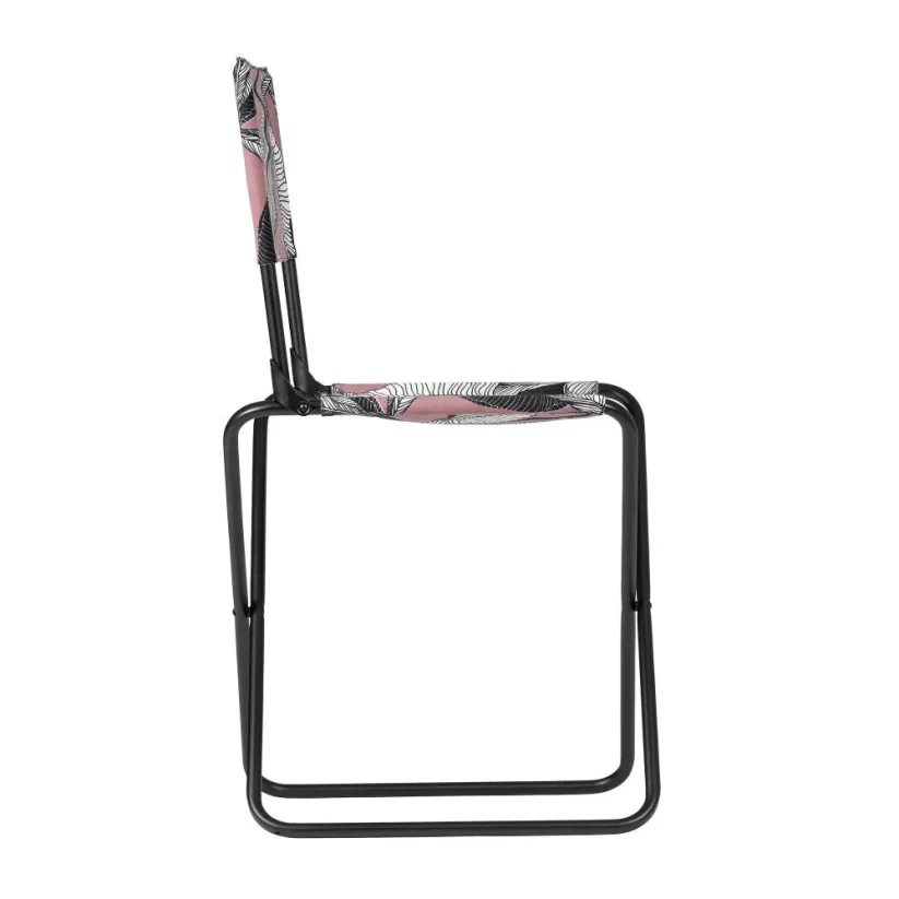Kempingová židle Lafuma CNO - Barva potahu: Zelená Palme, Potah: Airlon, Barva rámu: Černá Noir