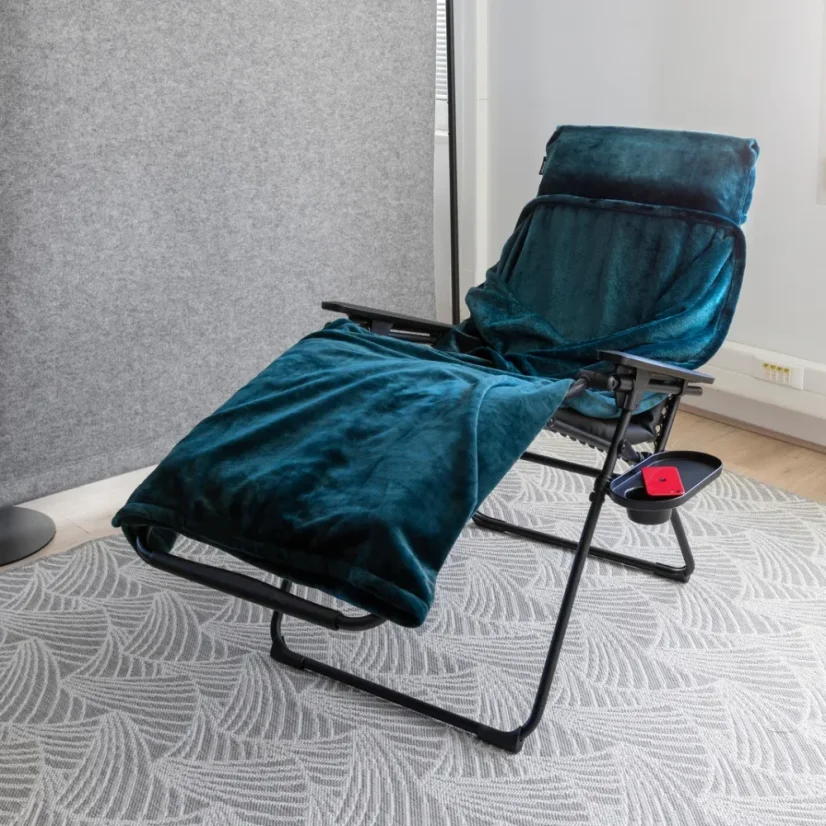 Profesionálne relaxačné kreslo ECLIPSE čierna Nori