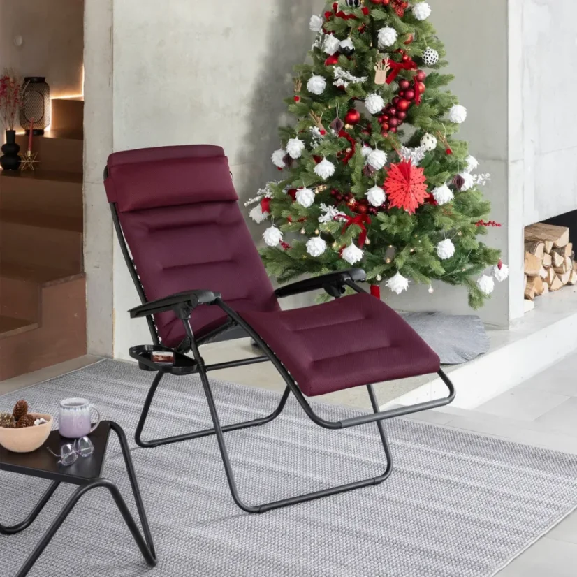 Relaxační křeslo RSX Clip AirComfort červená Bordeaux