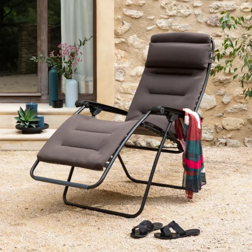 Relaxační křeslo RSX Clip AirComfort hnědá Taupe