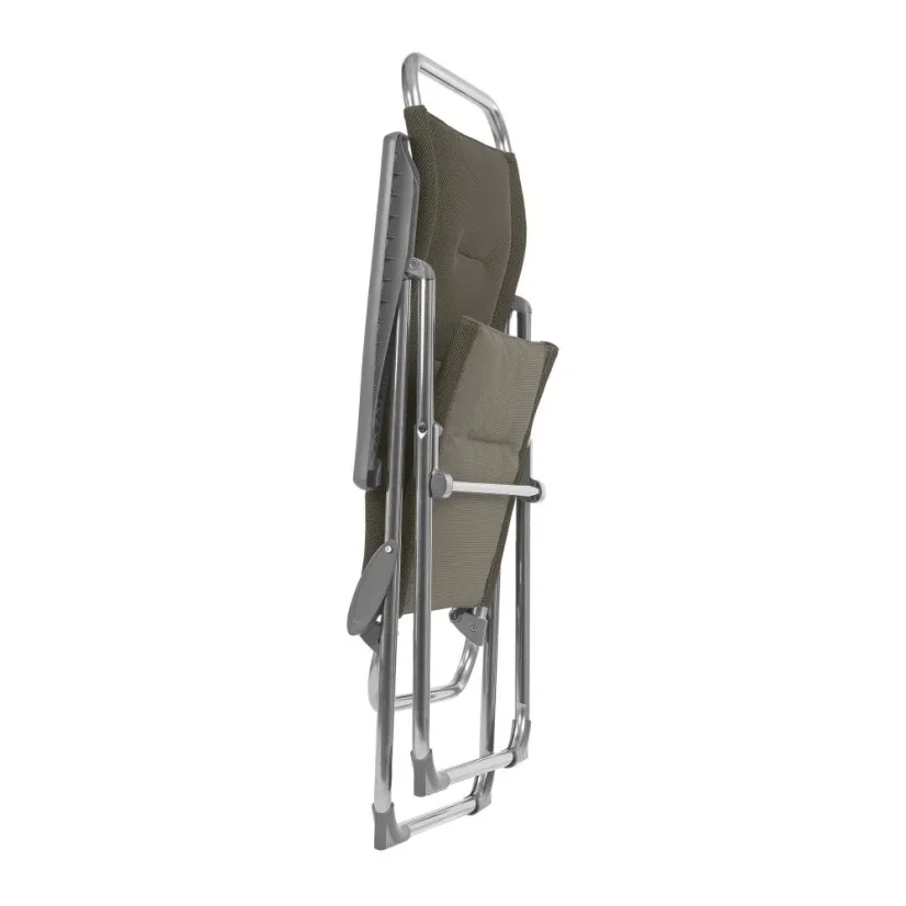 Kempingové křeslo Lafuma ALU CHAM AirComfort hnědá Taupe.