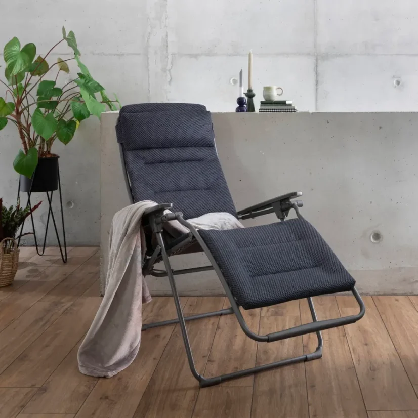ZERO GRAVITY relaxační křeslo Lafuma Futura BeComfort šedá Dark Grey