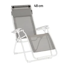 Náhradní potah relaxační křeslo Lafuma RSXA/FUTURA Batyline®ISO hnědá Terre