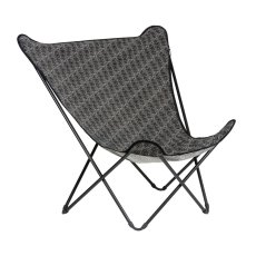 Motýlí křeslo POP UP XL Airlon šedá Cara Hexa