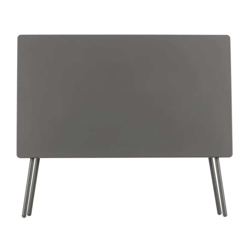 Skládací venkovní stůl Lafuma BALCONY II šedá Titane – 120×70 cm