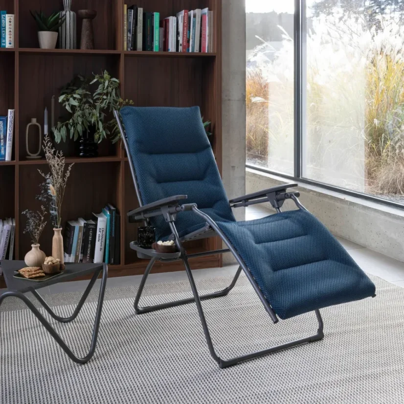 ZERO GRAVITY křeslo Evolution Lafuma BeComfort® modrá Blue Encre